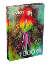 Slagalica Enjoy od 1000 dijelova - Šarena papiga